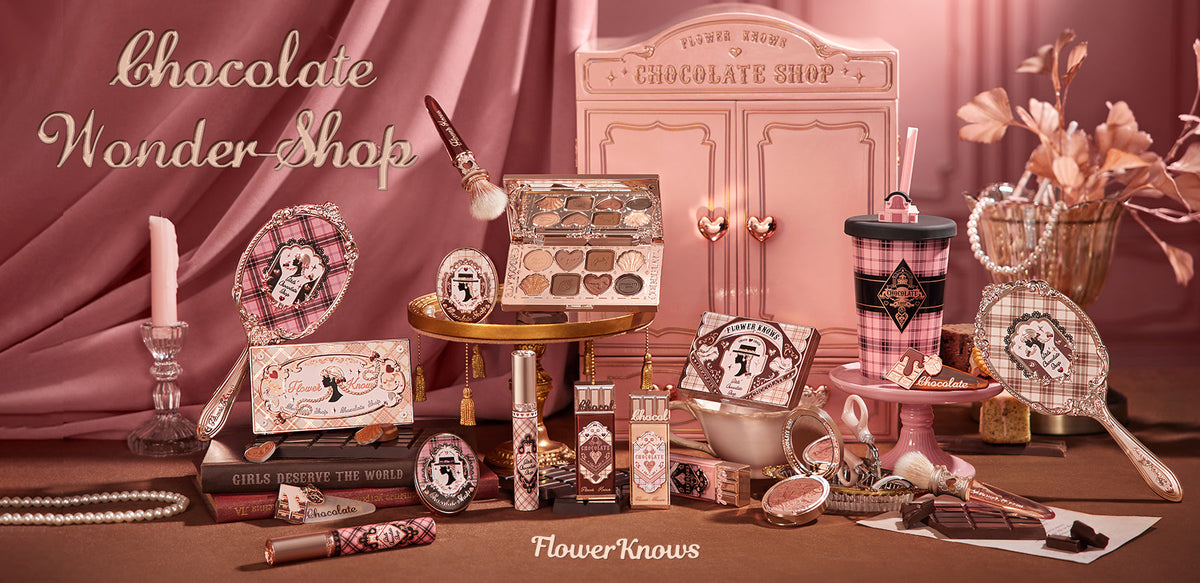 Chocolate Wonder-Shop Eight-Color Eyeshadow Palette – Flower Knows